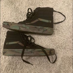 Vans high tops women size 9